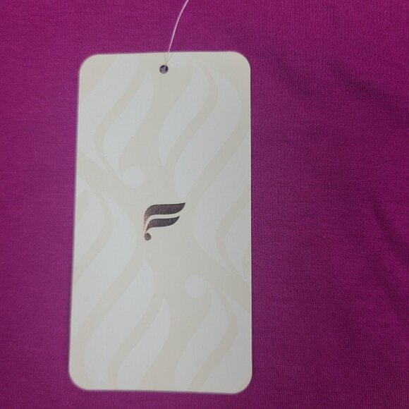 Fabletics Isabel‎ Wide Sleeve Pullover Sweatshirt Sz Medium Wine 0929 Womens - Picture 3 of 9